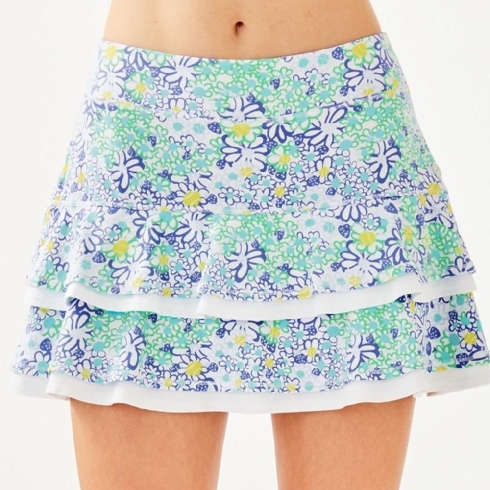 Lilly Pulitzer Zela Tennis Skort EUC